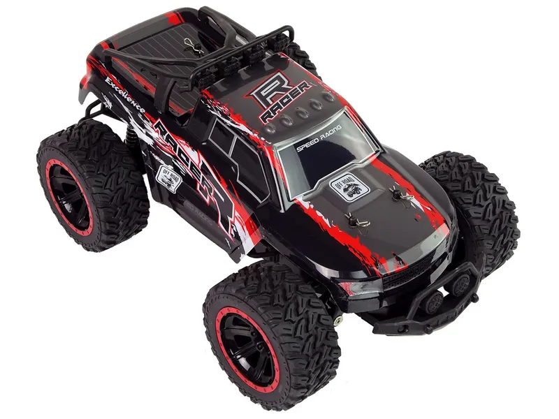 Auto Terenowe Off-Road R/C 2.4 g Amortyzatory 1:12 - Czerwony