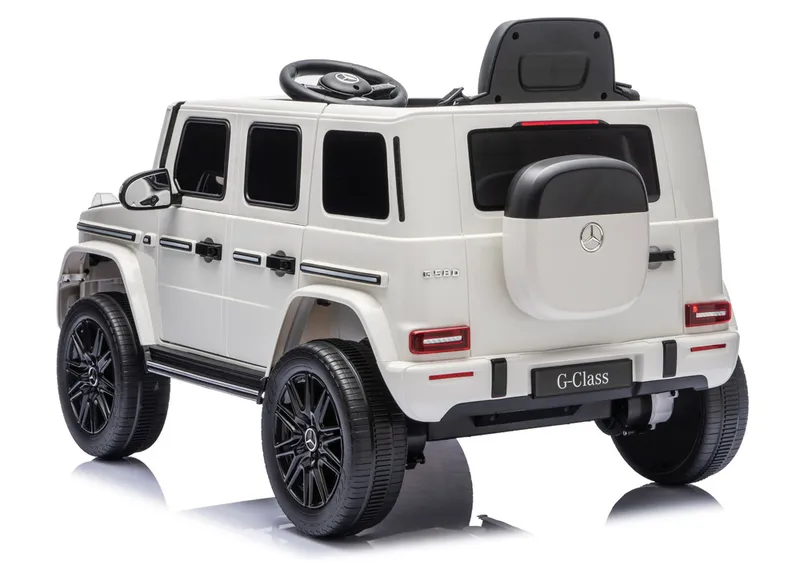 Pojazd Na Akumulator MERCEDES G 4X4 24V 2580 - Biały