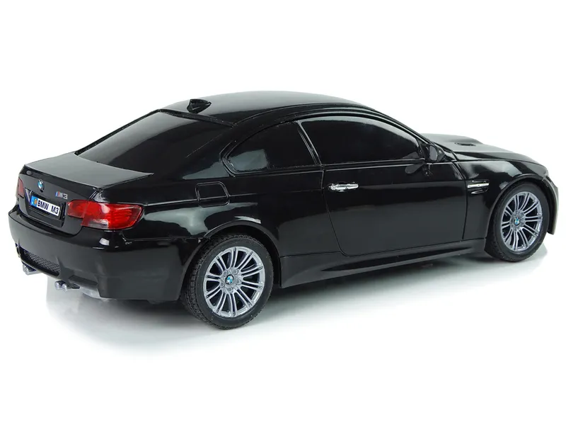 Auto Zdalnie Sterowane BMW M3 Pilot Kierownica 1:18 Dźwięk Światła - Czarny