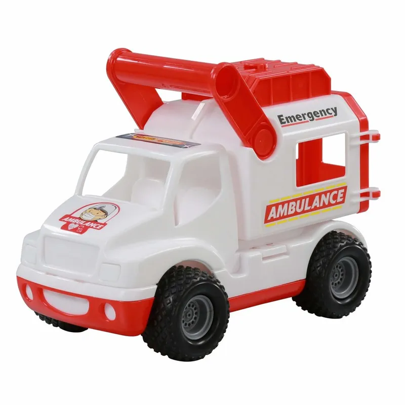 Ambulans Auto ConsTruck POLESIE 41913 - Biały
