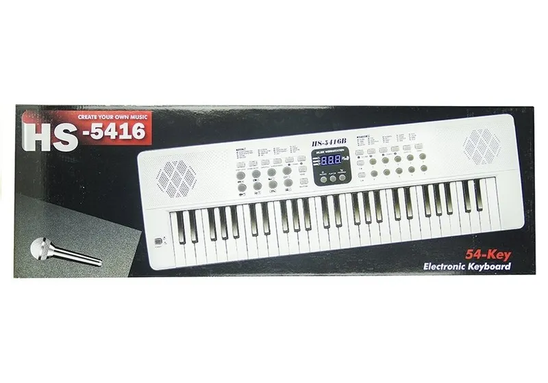 Keyboard Elektryczne Pianinko Z Mikrofonem USB
