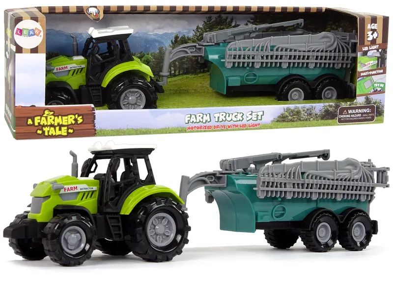Traktor Rolniczy Z Opryskiwaczem Farma Dźwięk - Zielony