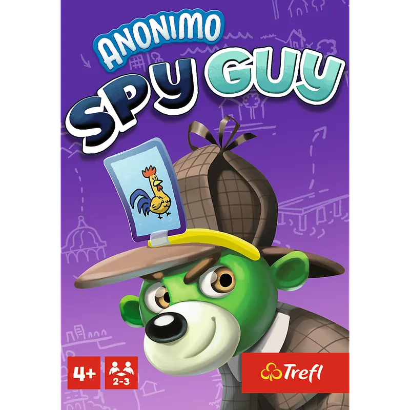 Gra Podróżna Spy Guy Anonimo TREFL 02692