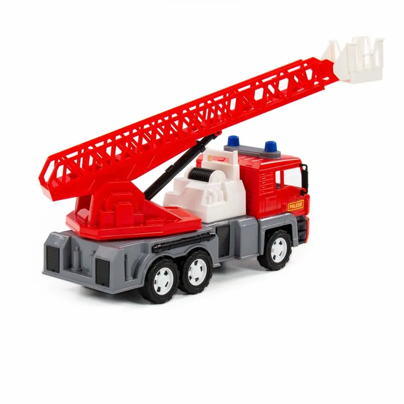 Samochód Auto Strażacki "Ałmaz" Wysuwana Drabina 70 cm 88956 - Czerwony