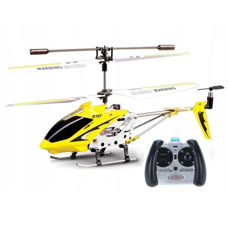 Helikopter Zdalnie Sterowany RC Żyroskop Syma S107G - Żółty