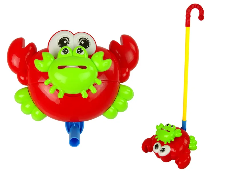 Pchacz Na Kiju Krab Dźwięk Dzwonka - Czerwony