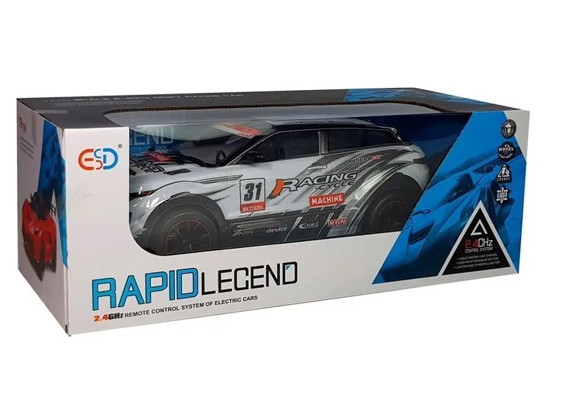Auto Zdalnie Sterowane R/C Terenowe 1:10 - Białe