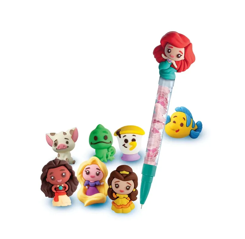 Idea Art Fabryka Długopisów Księżniczki DISNEY CLEMENTONI 18210