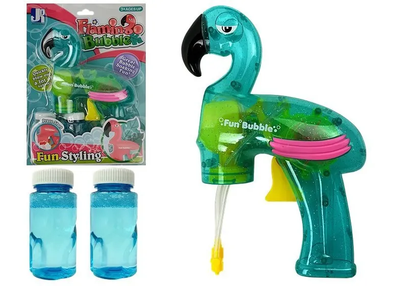 Pistolet Do Baniek Mydlanych Flaming - Niebieski