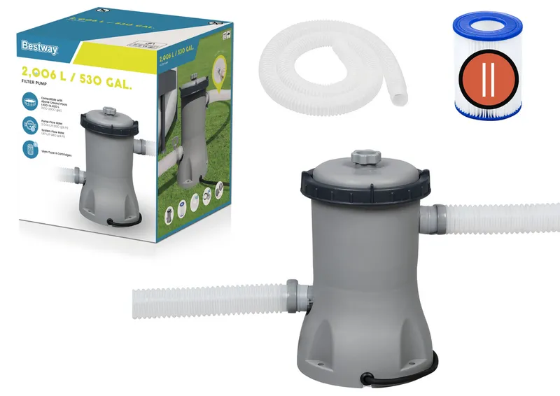 Pompa Filtrująca Do Basenu 2006l/h BESTWAY 58383