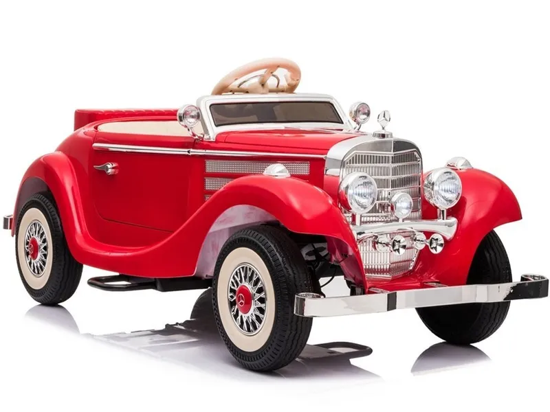 Auto Na Akumulator MERCEDES Benz 540K Klasyk Premium LED MP3 - Czerwony