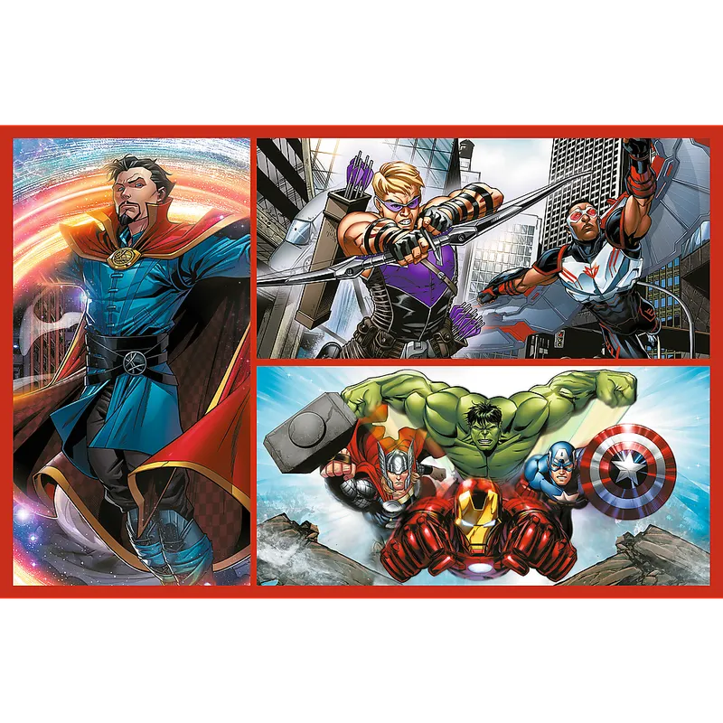Puzzle - 2x70 - Zostań Bohaterem - Avengers - TREFL 34439