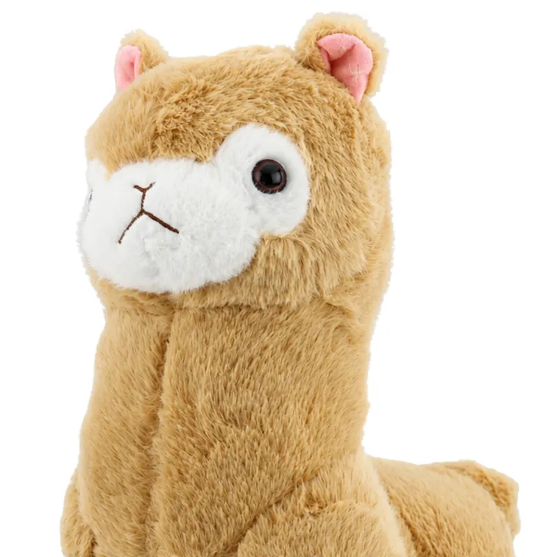Pluszowa Alpaka Lama Maskotka Przytulanka Miękkie Futerko 28 cm - Kremowa