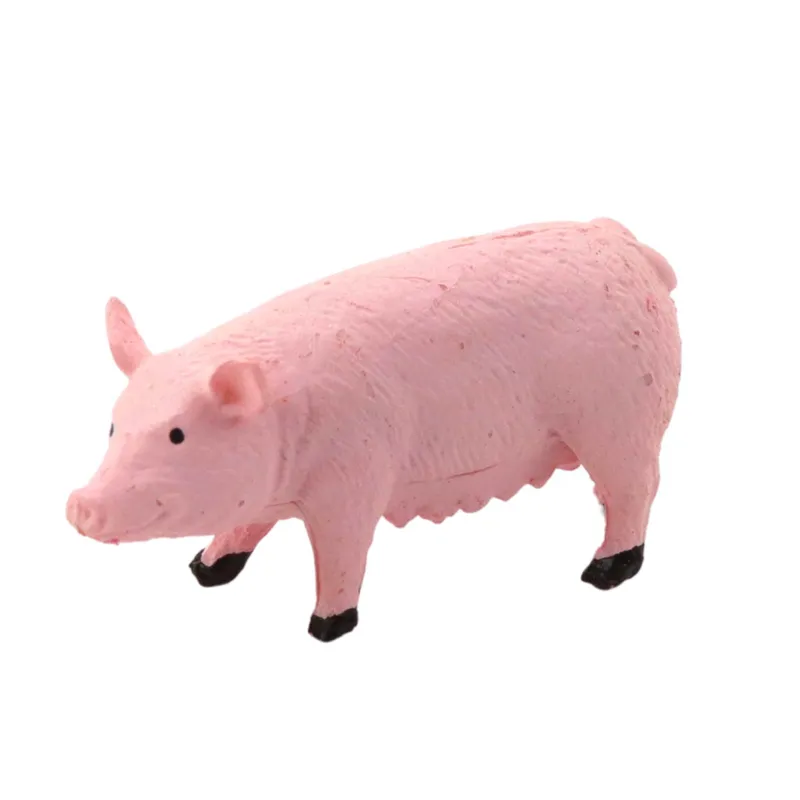 Zestaw Mini Figurki Krowa Koń Świnia Pies Kogut Gęś 3-5CM 6szt