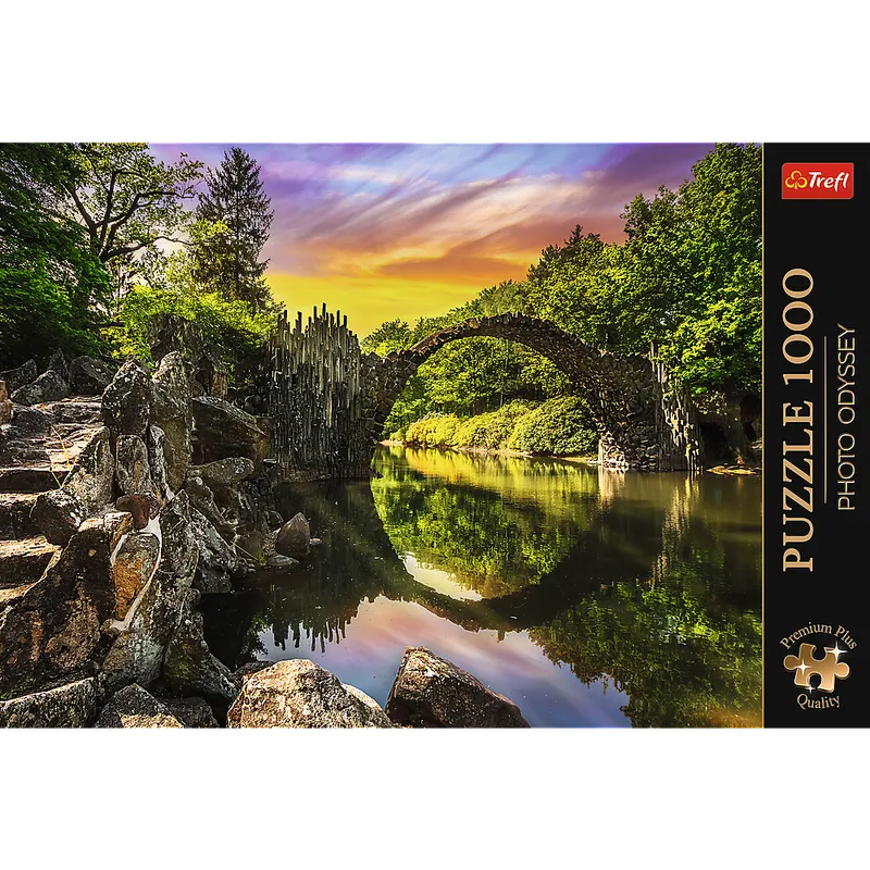 Puzzle - 1000 Premium Plus - Most Rakotza W Kromlau - Niemcy - TREFL 10811