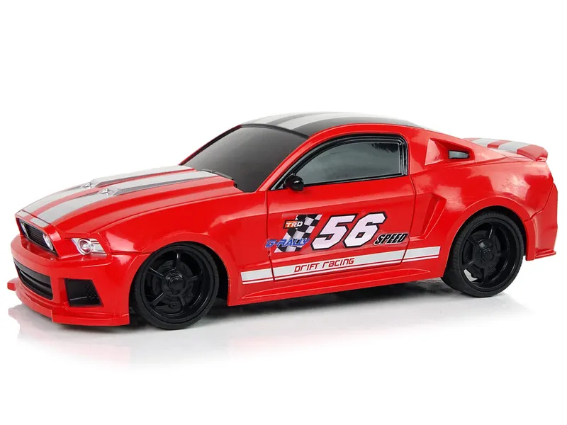 Auto Sportowe R/C 1:24 Wyścigi Przyciemniane Szyby - Czerwone