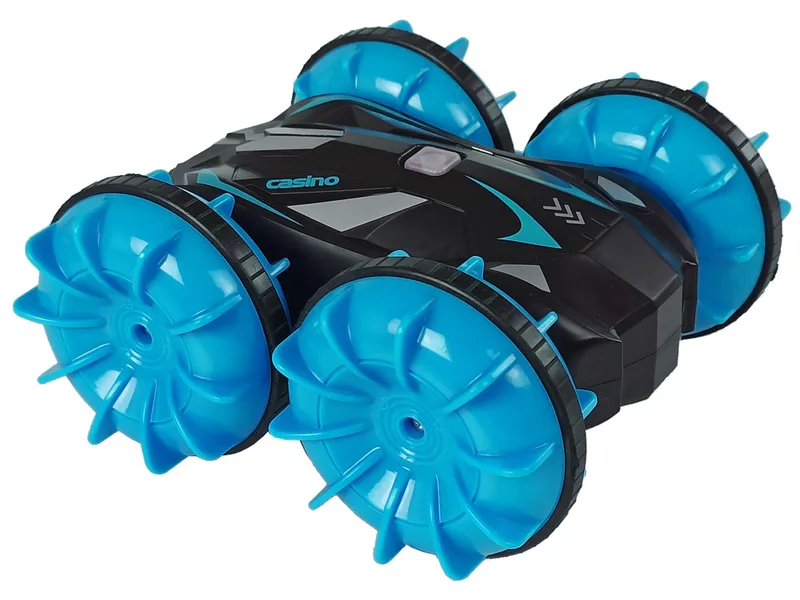 Auto Amfibia Dwustronna Zdalnie Sterowana RC 360 Stopni 2,4G - Niebieska