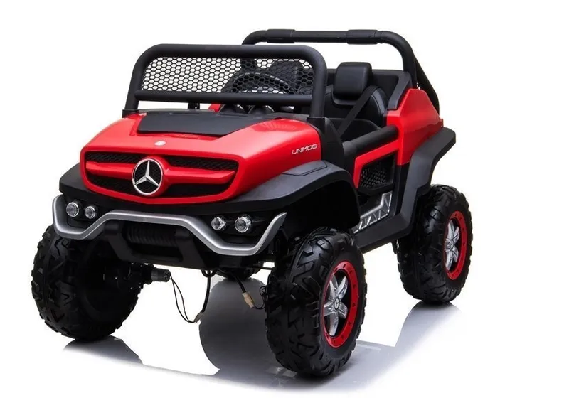 Auto Na Akumulator MERCEDES Unimog - Czerwony