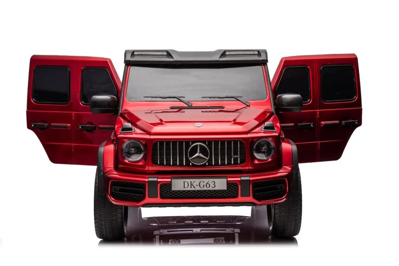 Auto Na Akumulator MERCEDES G63 4X4 XXL 24V14AH Lakierowany - Czerwony