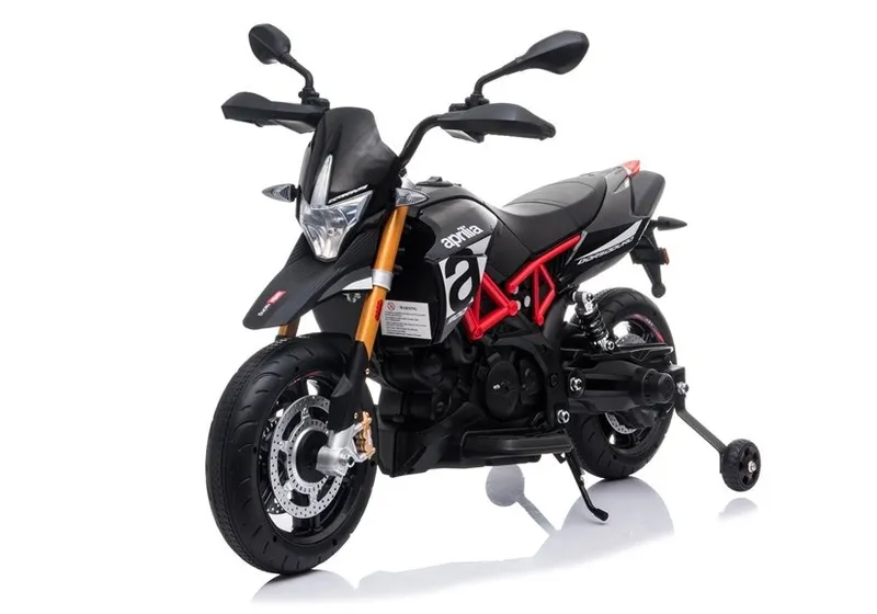 Pojazd Na Akumulator Aprilia A007 - Czarny