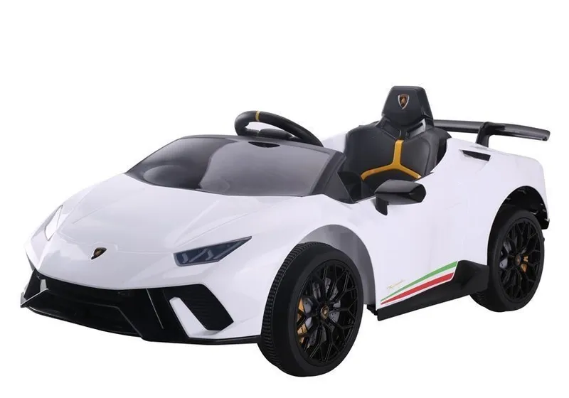 Auto Na Akumulator LAMBORGHINI Huracan Pilot Światła LED MP3 - Białe