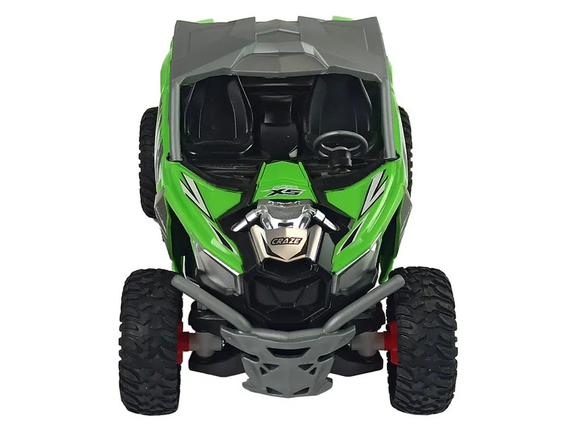 Terenowe Auto Cross Country Zdalnie Sterowane Pilot 27 MHz - Zielone