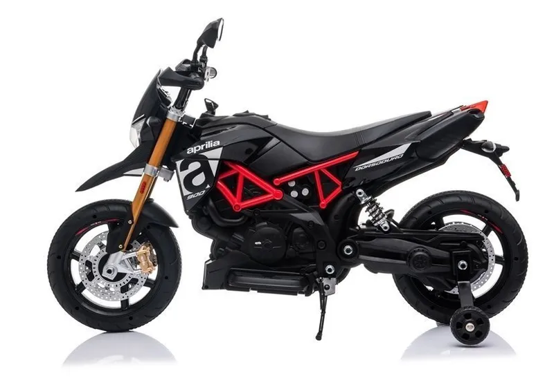 Pojazd Na Akumulator Aprilia A007 - Czarny