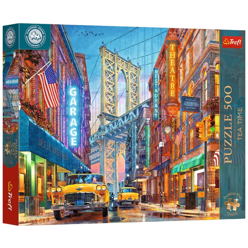 Puzzle - 500 - Premium Plus - Widok Na Manhattan - TREFL 37613