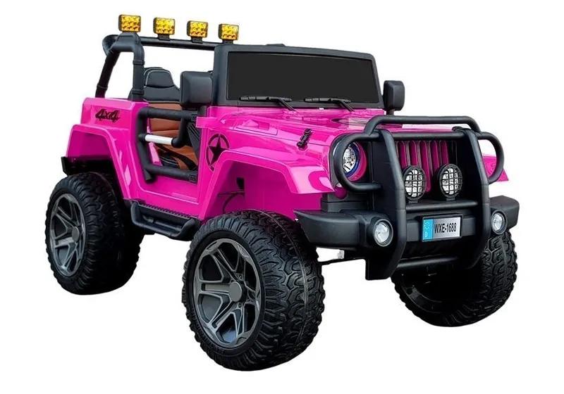 Auto Na Akumulator WXE-1688 4X4 STRONG - Różowy
