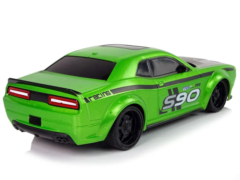 Zdalnie Sterowane Auto Sportowe 1:24 Wyścigi - Zielony