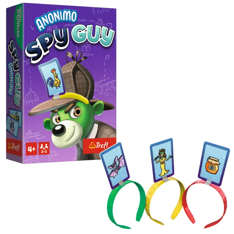 Gra Podróżna Spy Guy Anonimo TREFL 02692