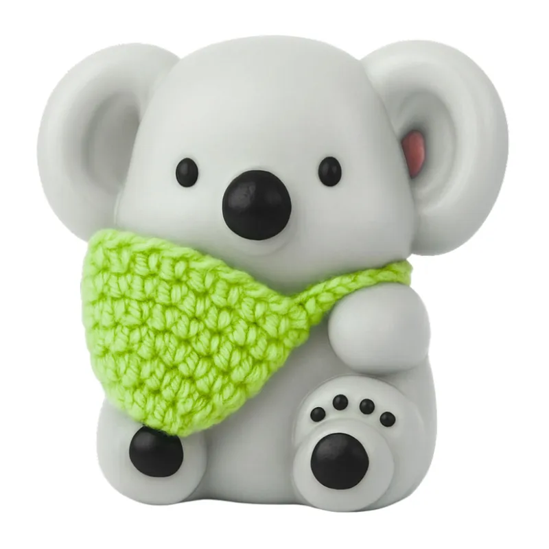 Gniotek Antystresowy Miękki Koala Z Wełnianą Torbą 8,5cm