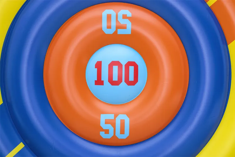 Dmuchana Gra Basenowa Zręcznościowa Tarcza, Frisbee 140 cm BESTWAY 52566
