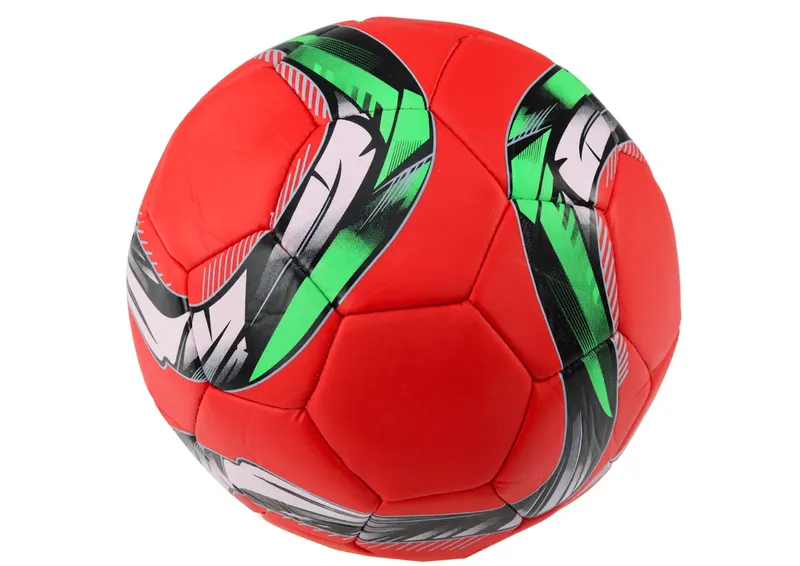 Piłka Do Piłki Nożnej 24 cm Rozmiar 5 - Czerwona