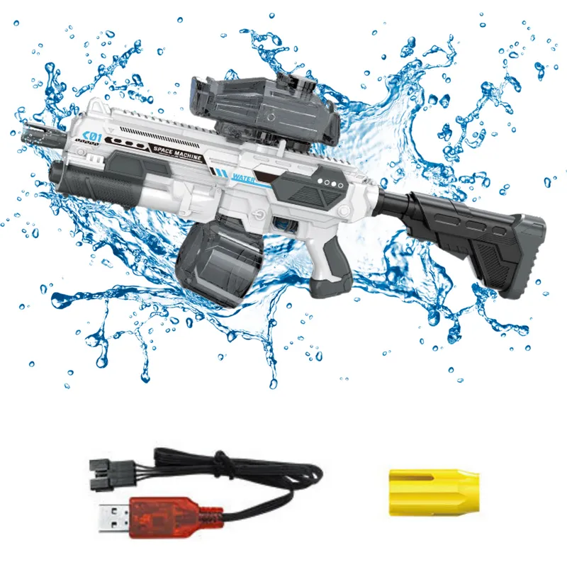 Karabin M16 Pistolet Kosmiczny Na Wodę Elektryczny 1350ml