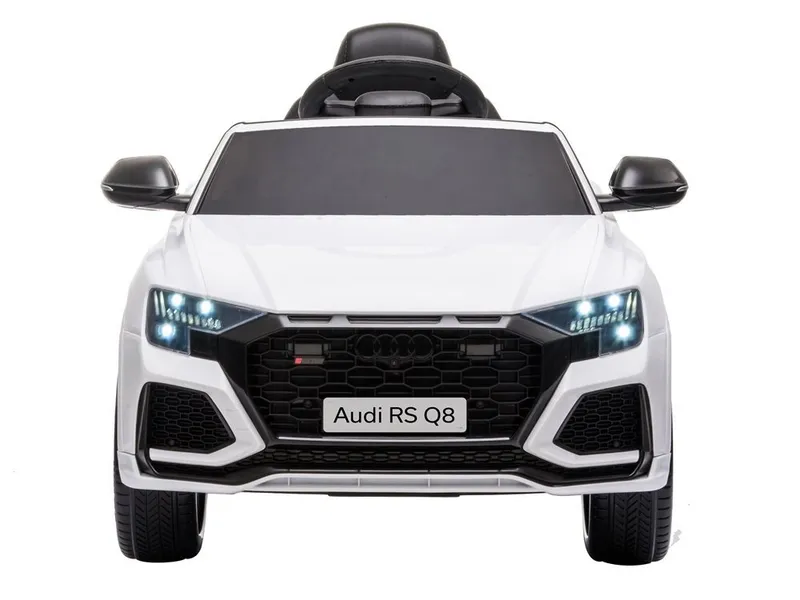 Samochód Na Akumulator AUDI RS Q8 Światła LED MP3 Pilot - Biały