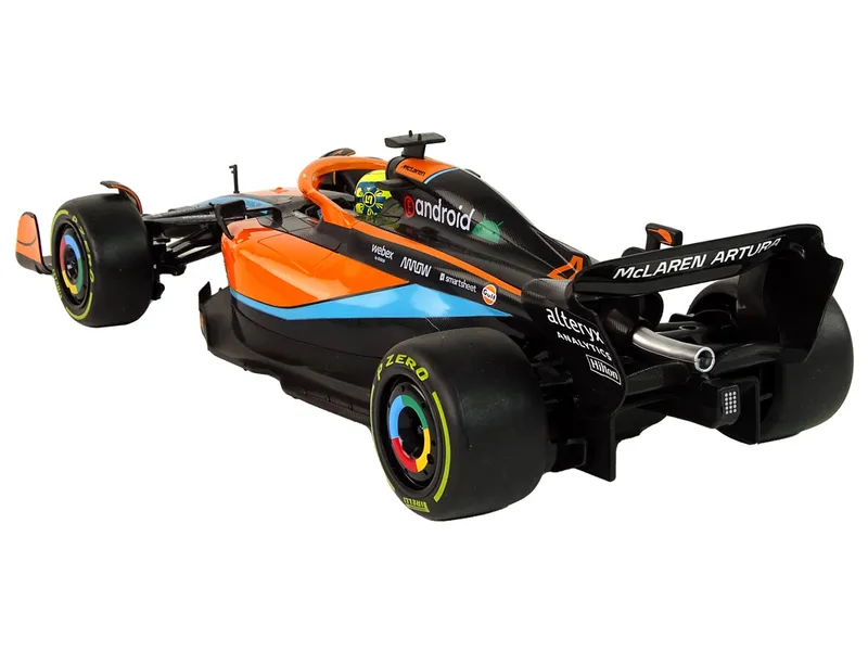 Auto Wyścigowe McLaren F1 Zdalnie Sterowany RC Rastar 1:12 - Pomarańczowy