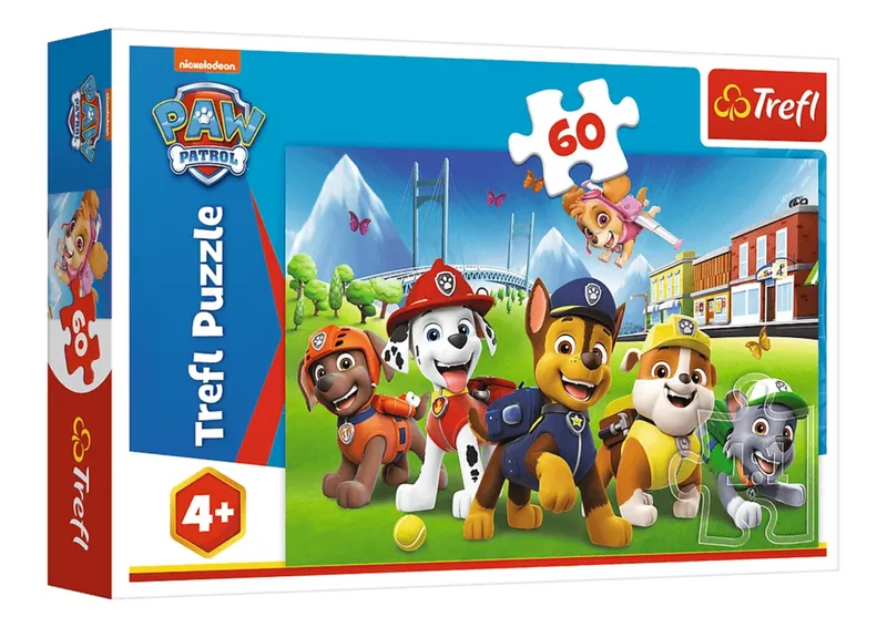 Puzzle - 60 - Psi Patrol Na Polanie - TREFL 17375