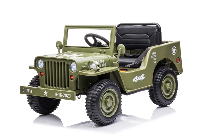 Auto Na Akumulator JH-103 Zieleń 4X4 - Oliwkowa