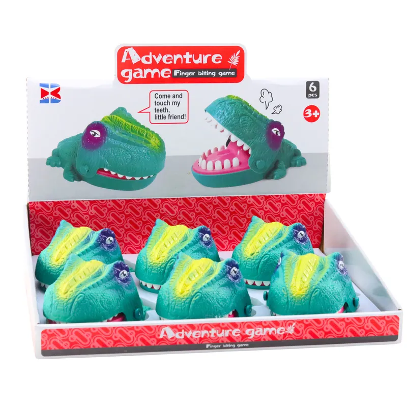 Gra Zręcznościowa Gryzący Atakujący Dinozaur - Zielony