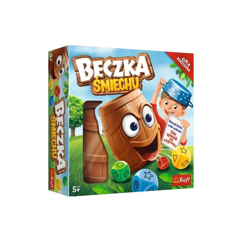 Gra Zręcznościowa Beczka Śmiechu TREFL 01908