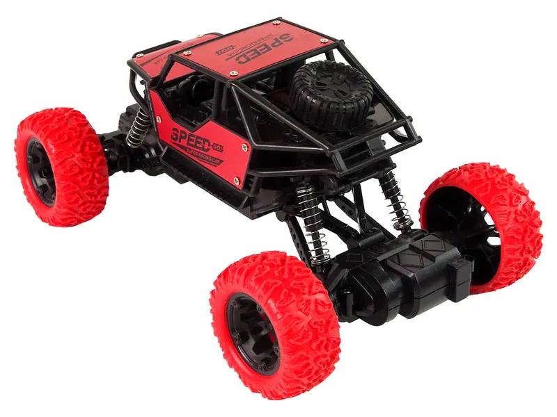 Auto Zdalnie Sterowane Terenowe R/C 1:18 - Czerwone
