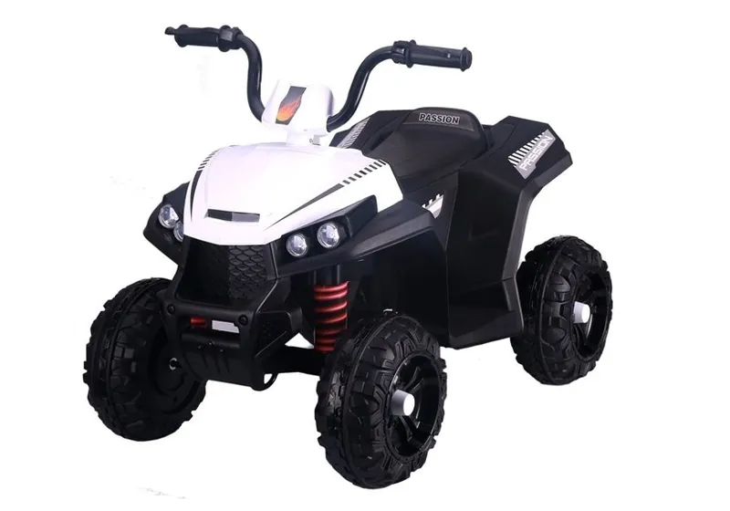 Quad Na Akumulator S601 Pojazd Terenowy Koła EVA Światła LED - Biały