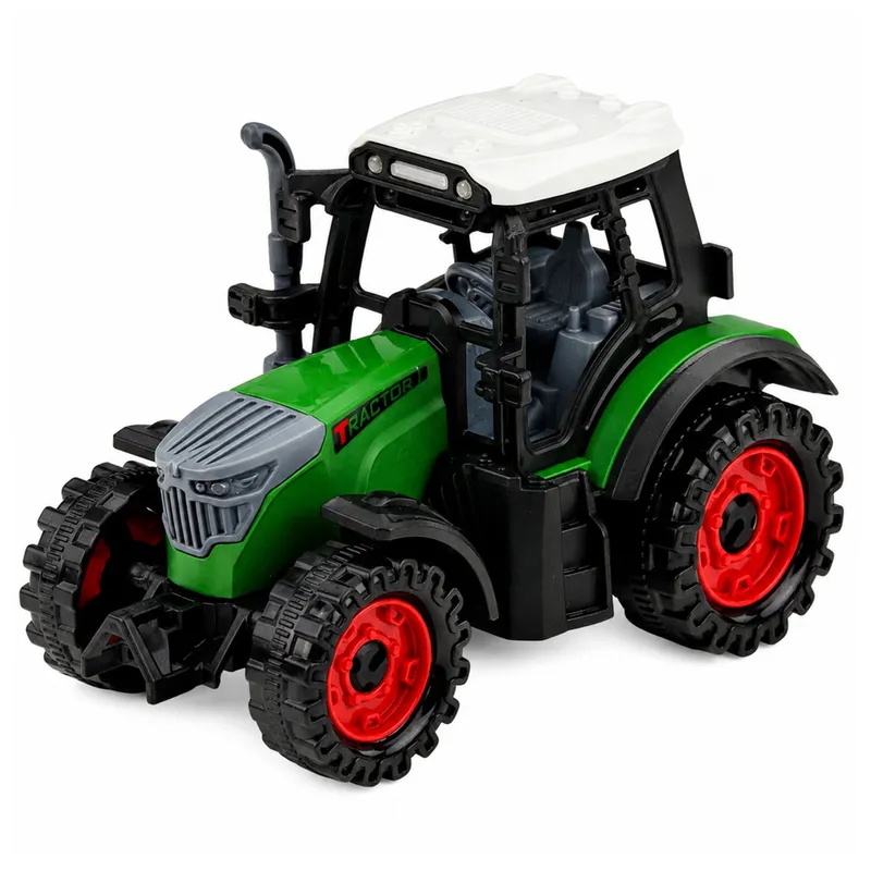 Traktor Farmerski Rolniczy Z Przyczepą Na Drzewo Napęd Frykcyjny Bale 35cm