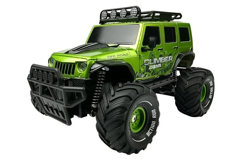 Auto Zdalnie Sterowane R/C JEEP 2.4G - Zielony