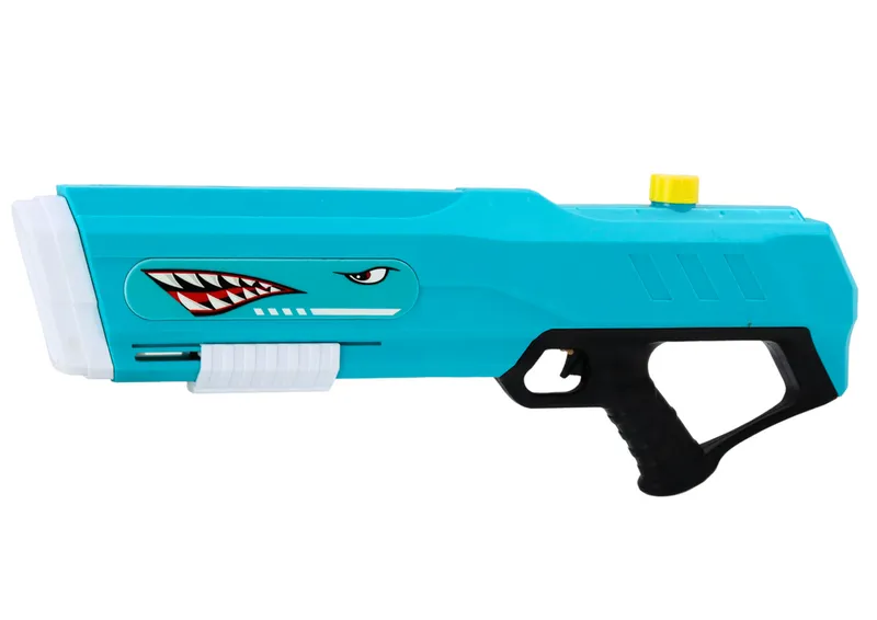 Duży Pistolet Na Wodę Rekin Pompka 57cm - Zielony