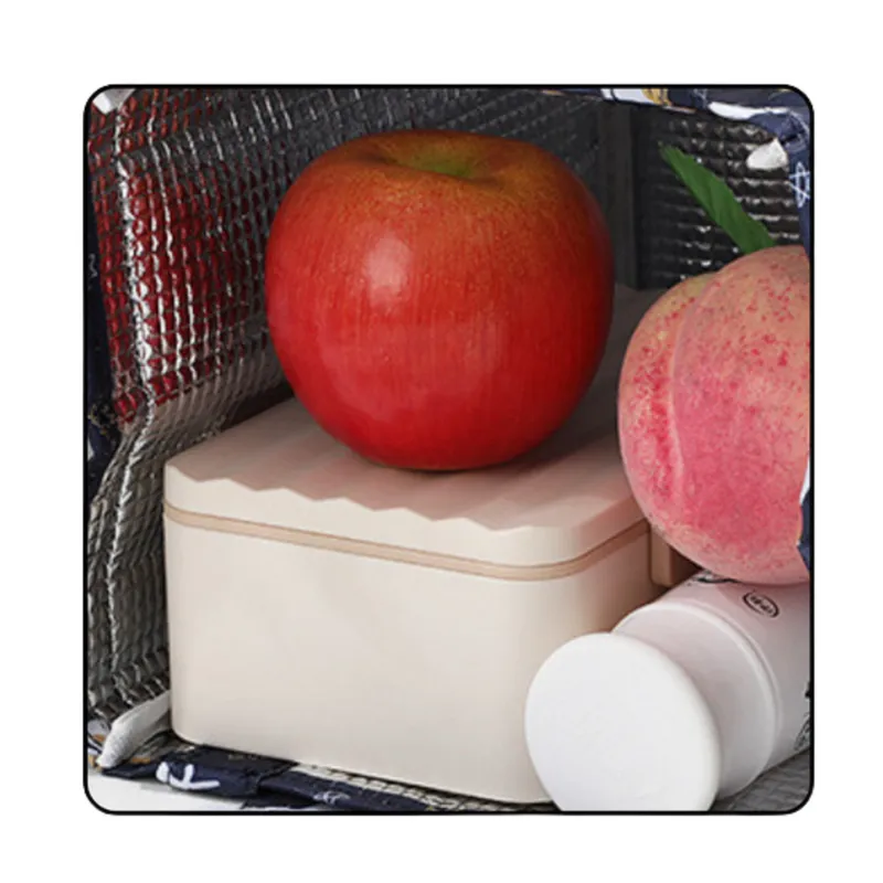 Torba Termiczna Izolacyjna Śniadaniowa Lunch Bag Jednorożec 23cm - Różowa