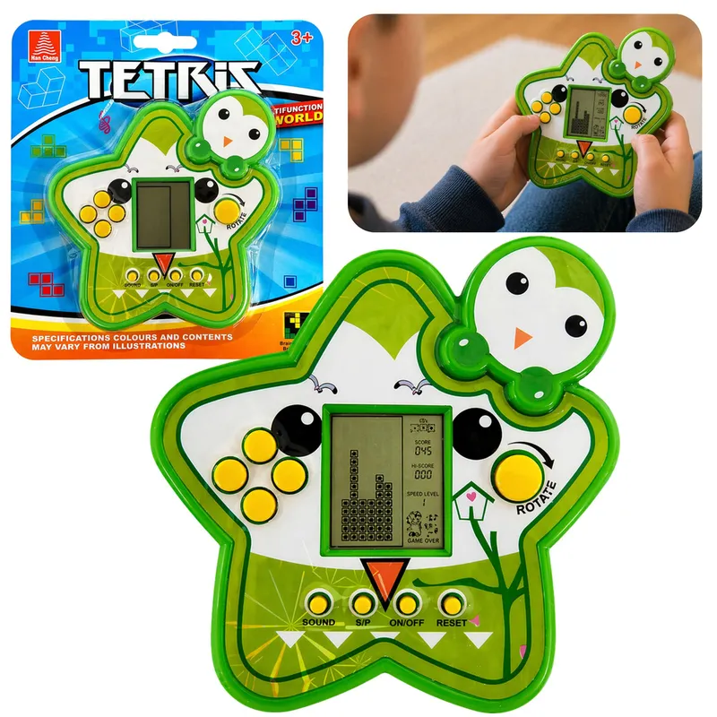 Gra Elektroniczna Tetris Gwiazdka - Zielona