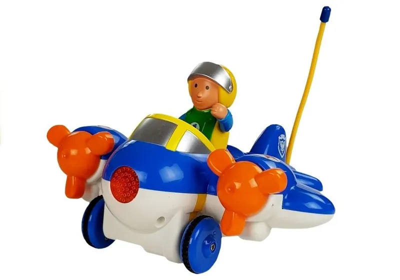 Samolot Z Pilotem Zdalnie Sterowany Kierownicą