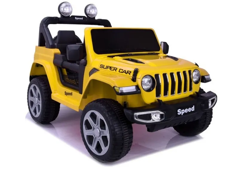 Pojazd Na Akumulator FT-938 Lakierowany 4X4 - Żółty